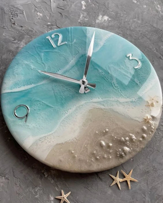Customized Resin Wall Clock – Timeless Art for Your Home & Gifting