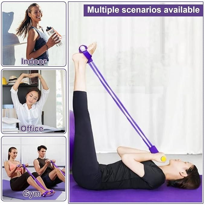 🔥 Flat 50% OFF Today Only! Yoga Pedal Puller Resistance Band Fitness Equipment